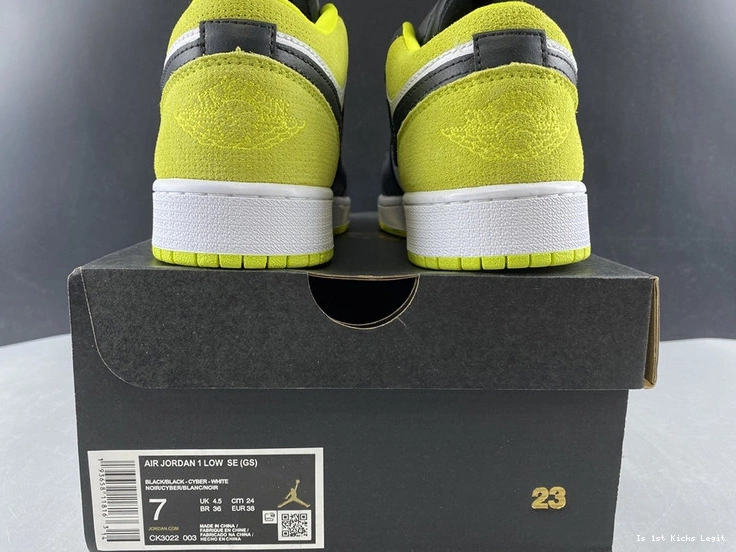 Air 003 Jordan 1 - - Jordan Low 'Cyber' CK3022 1026
